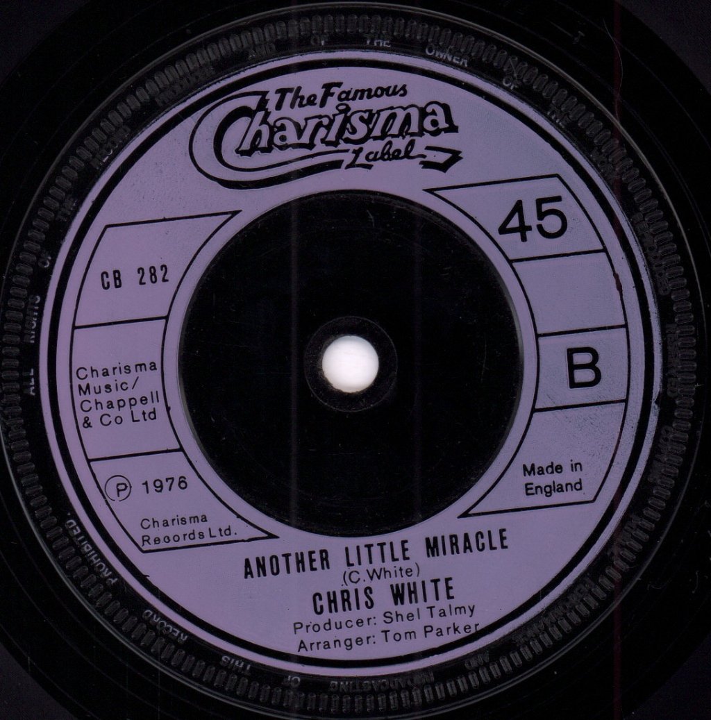 Chris White - Natural Rhythm - 7 Inch
