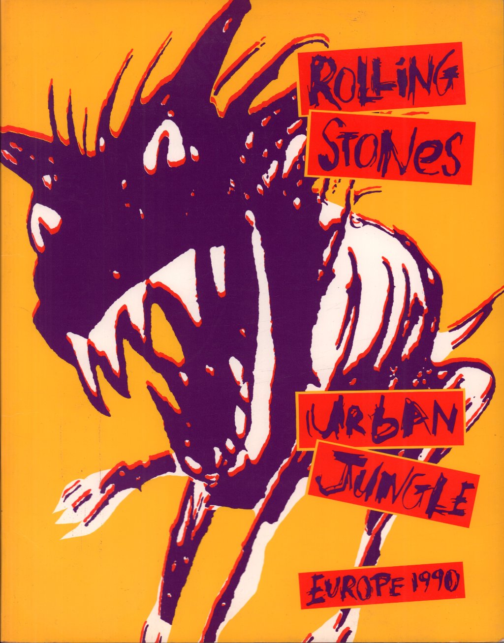 Rolling Stones - Urban Jungle - Tour Programme