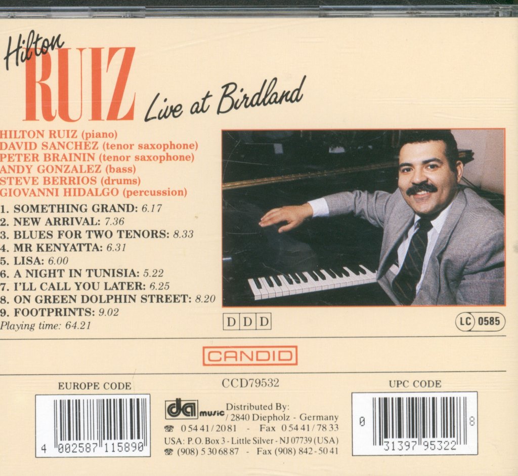 Hilton Ruiz - Live At Birdland - Cd