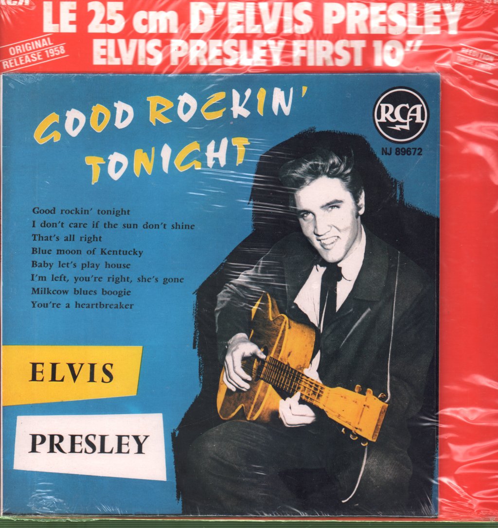 Elvis Presley - Good Rockin' Tonight - 10 Inch