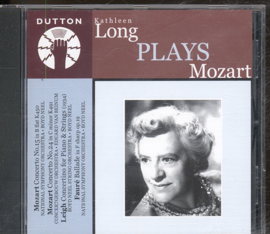 Kathleen Long - Kathleen Long Plays Mozart - Cd