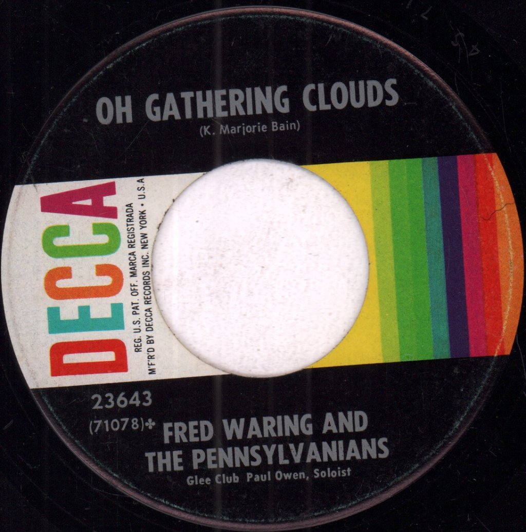Fred Waring And The Pennsylvanians - Silent Night - 7 Inch