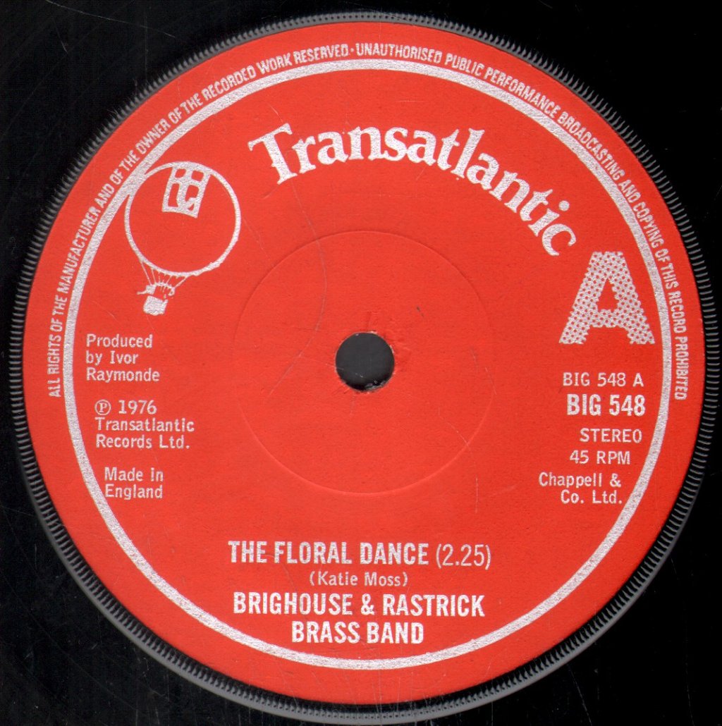 Brighouse And Rastrick Band - Floral Dance - 7 Inch