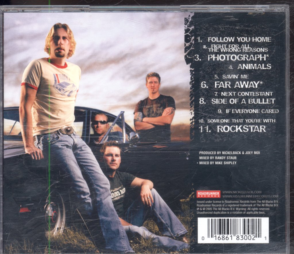 Nickelback - All The Right Reasons - Cd