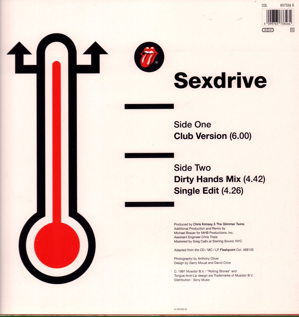 Rolling Stones - Sexdrive - 12 Inch