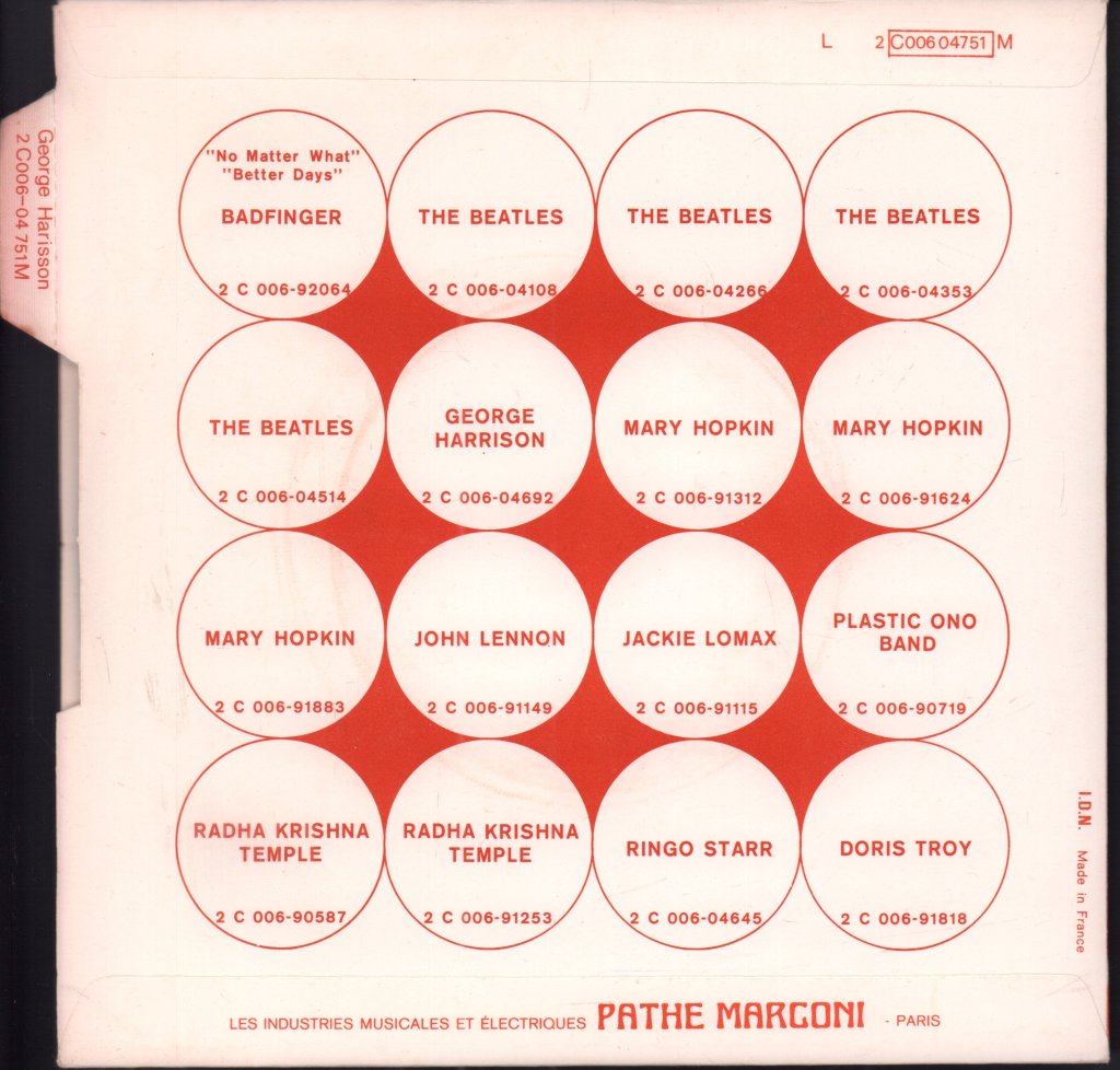 George Harrison - What Is Life - 7 Inch