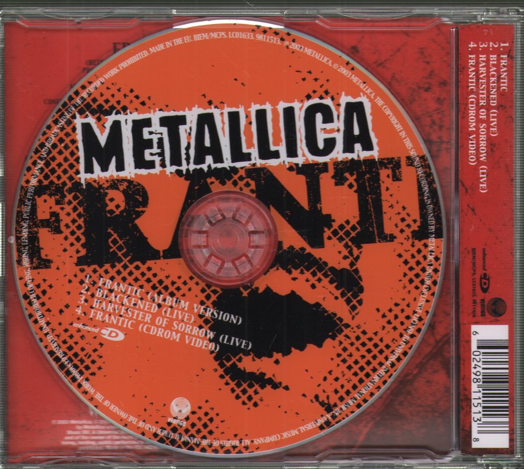 Metallica - Frantic - Cd
