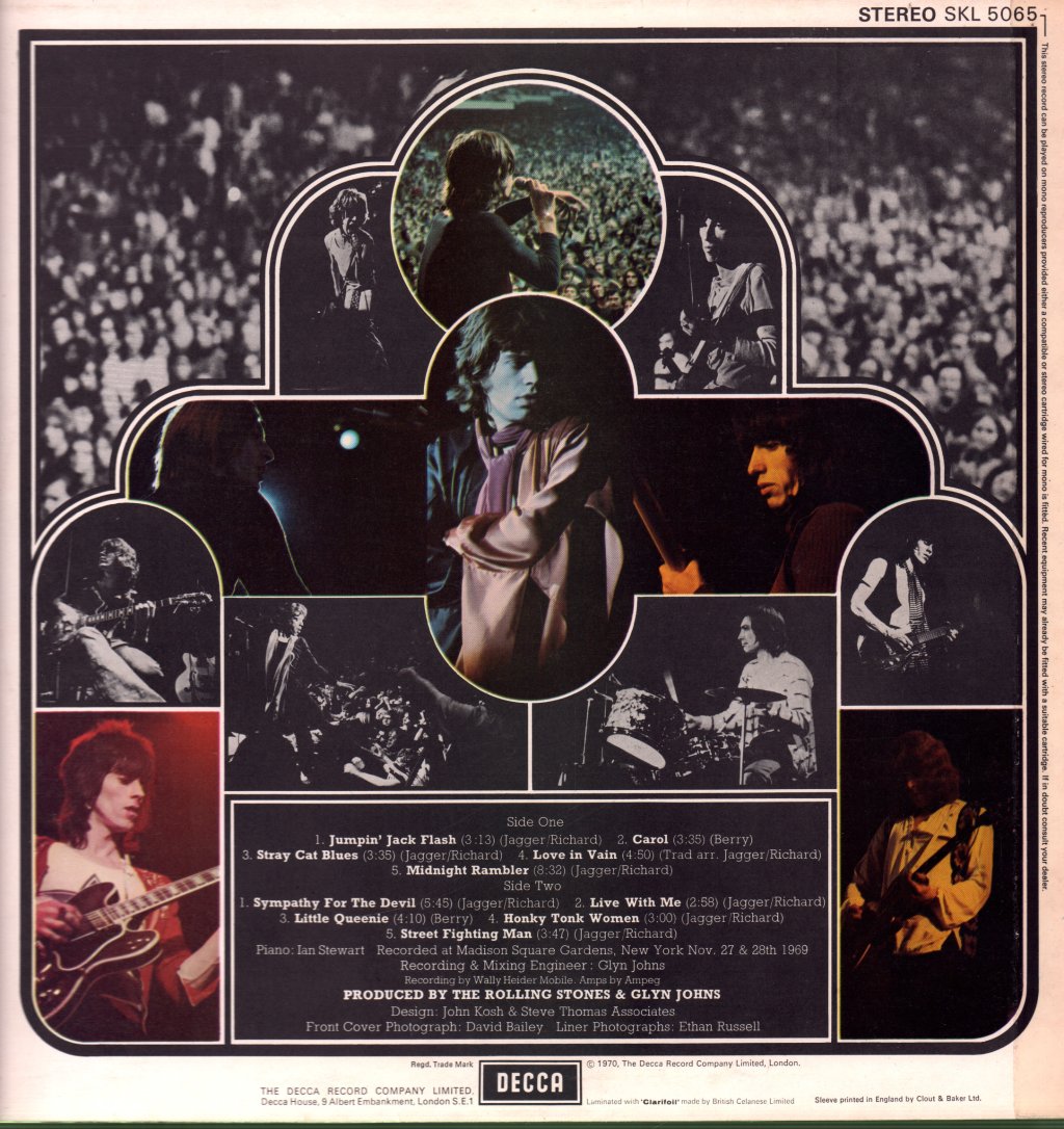 Rolling Stones - Get Yer Ya-Ya's Out - Lp