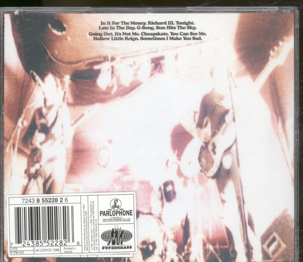 Supergrass - In It For The Money - Cd