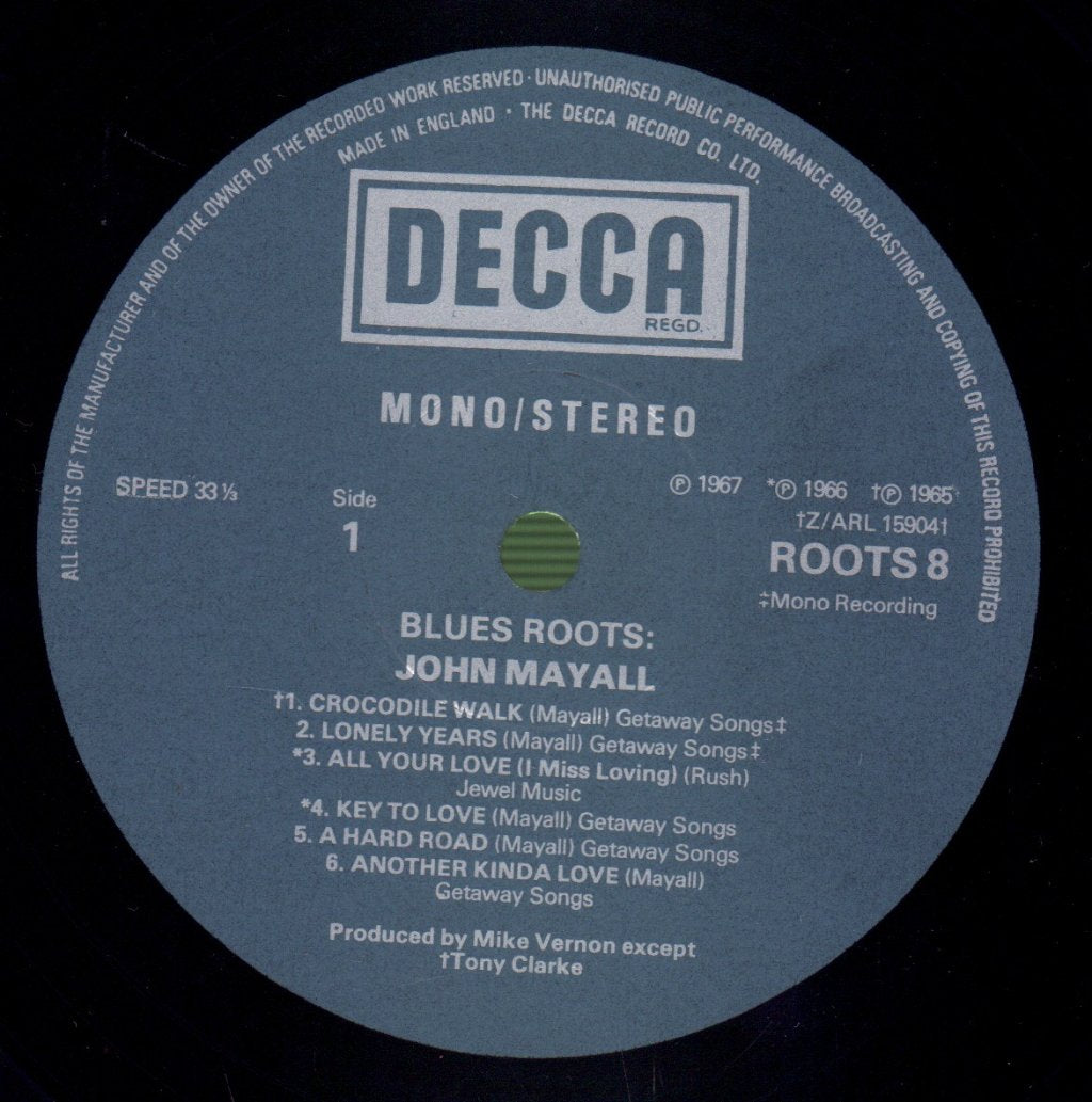 John Mayall - Blues Roots - Lp