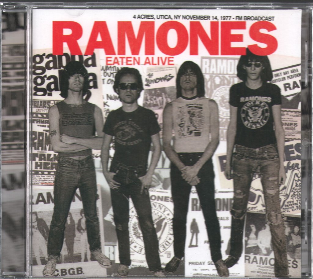 Ramones - Eaten Alive-4 Acres, Utica, NY November 14, 1977 - Cd