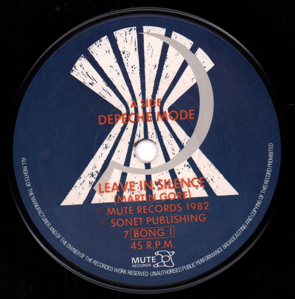 Depeche Mode - Leave In Silence - 7 Inch