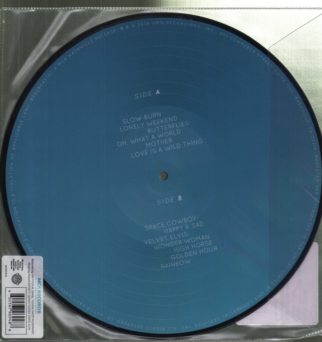 Kacey Musgraves - Golden Hour - Lp