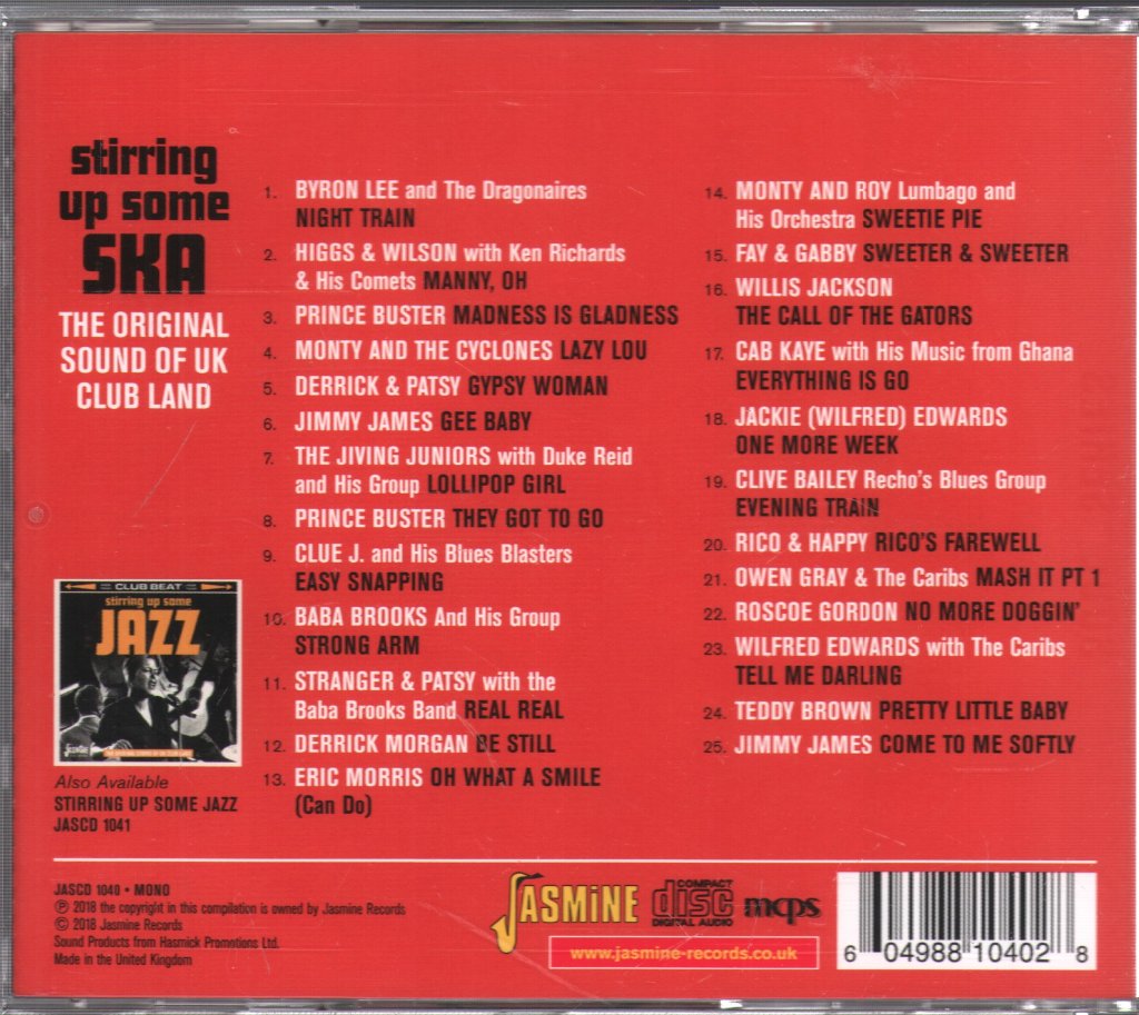 Various Artists - Stirring Up Some Ska - The Original Sound Of UK Club Land - Cd
