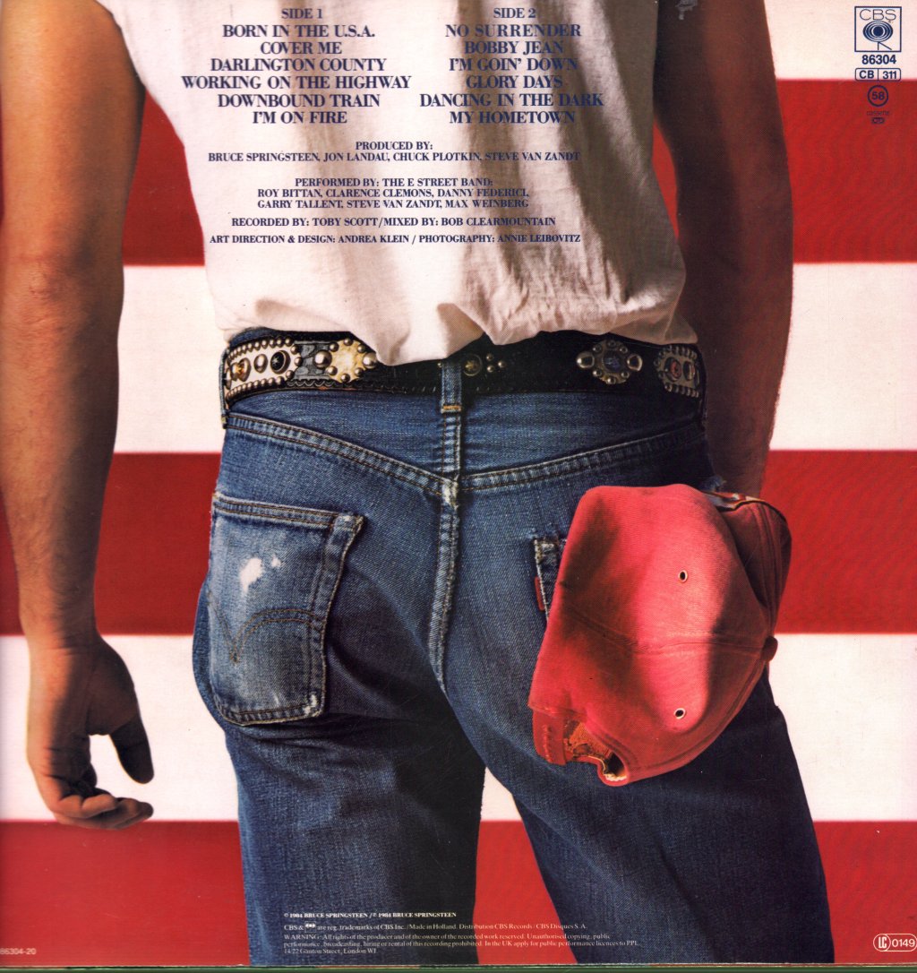 Bruce Springsteen - Born In The Usa - Lp