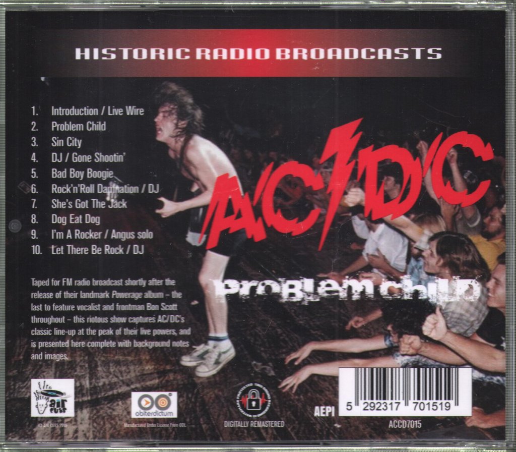 AC/DC - Problem Child - Cd