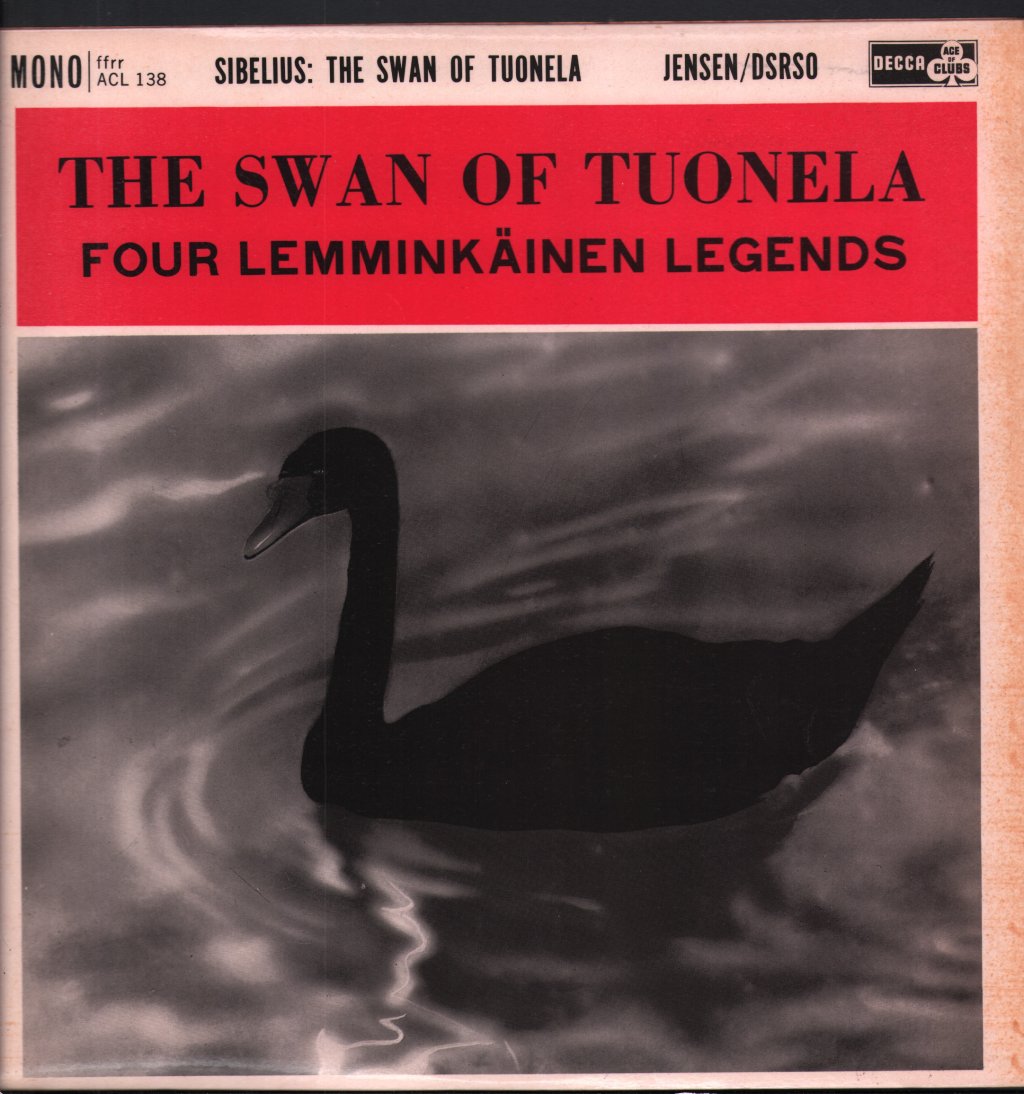 Thomas Jensen / Danish State Radio Symphony Orchestra - Sibelius - Swan Of Tuonela / Four Lemminkäinen Legends - Lp