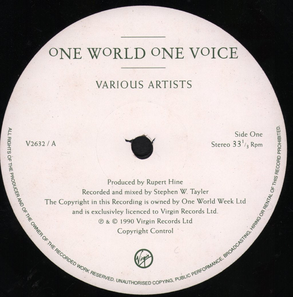 Various Artists - One World One Voice - Lp