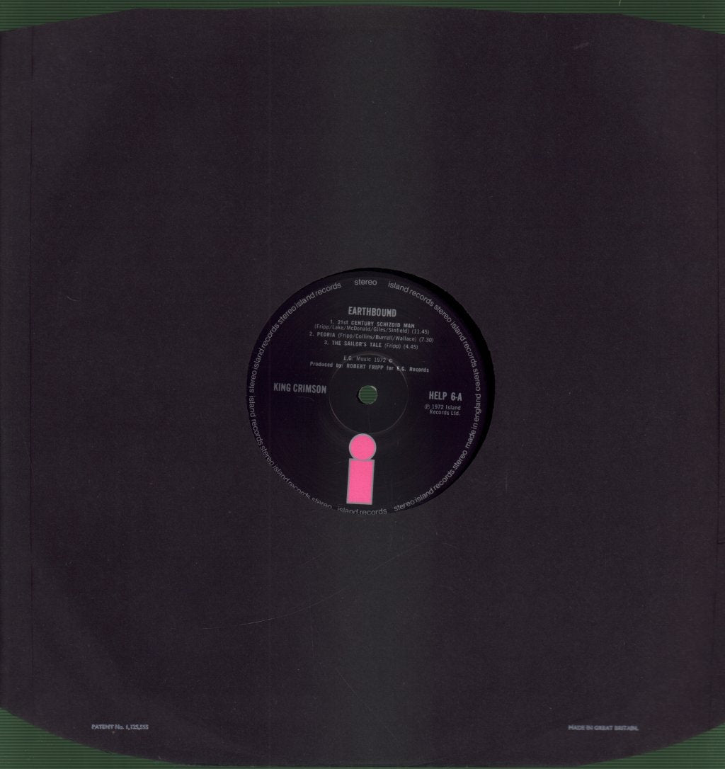 King Crimson - Earthbound - Lp
