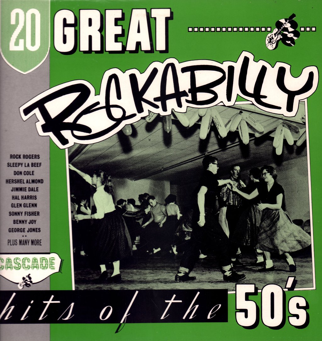 Various Artists - 20 Great Rockabilly Hits Of The 50's - Lp