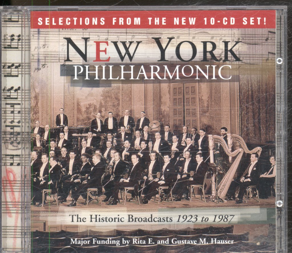 New York Philharmonic Orchestra - Historic Broadcasts 1923 To 1987 - Cd