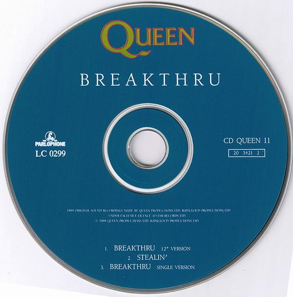 Queen - Breakthru - Cd