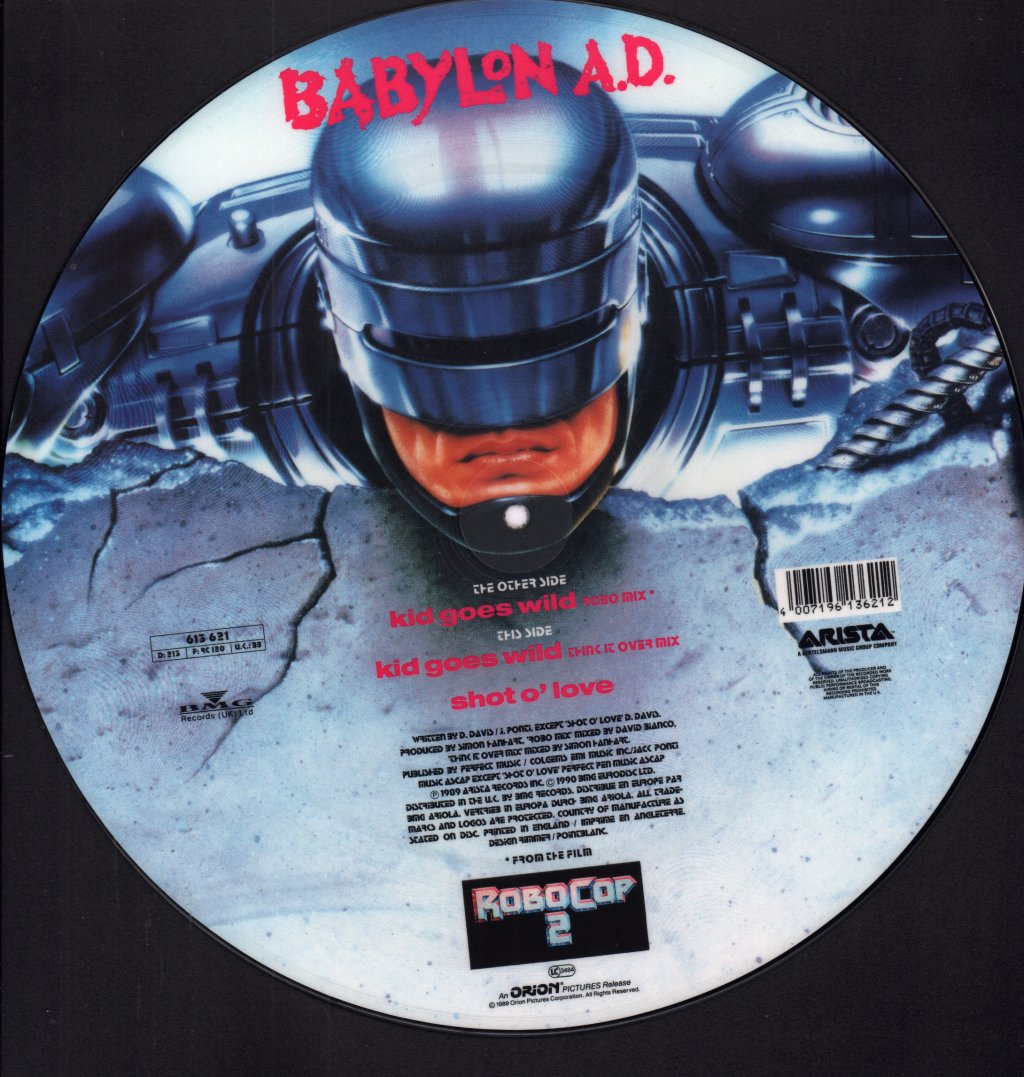 Babylon Ad - Kid Goes Wild - 12 Inch