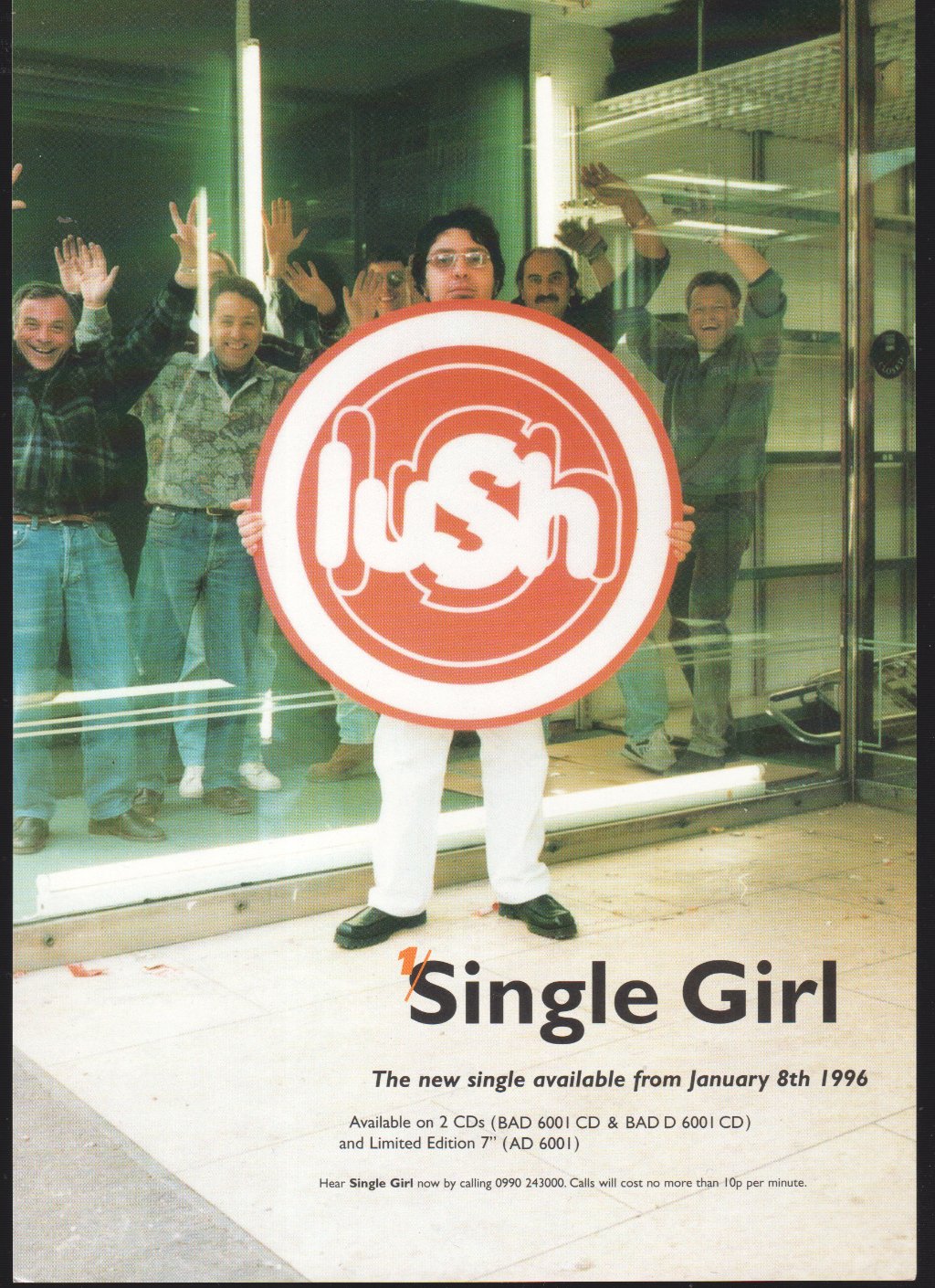 Lush - Single Girl - Flyer