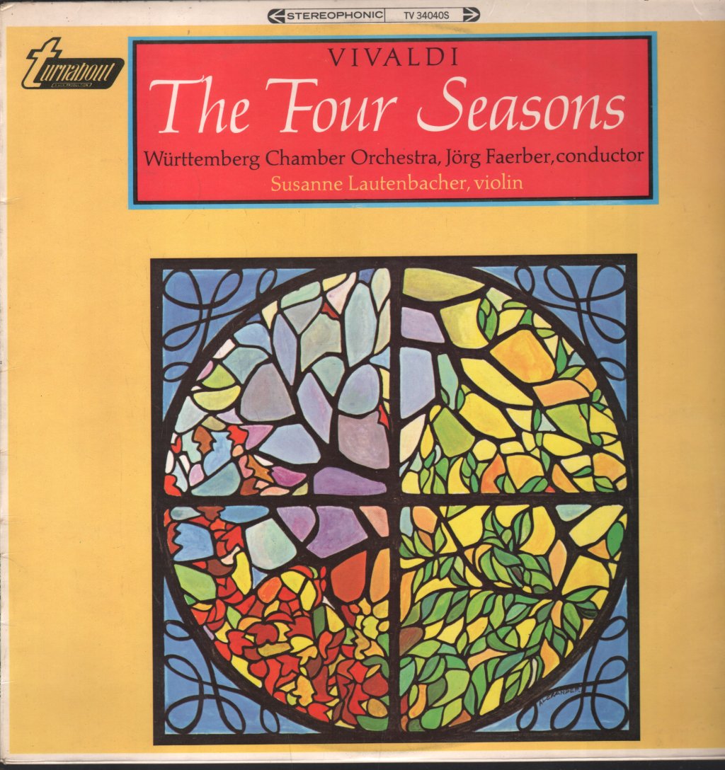 Württemberg Chamber Orchestra / Susanne Lautenbacher - Vivaldi - Four Seasons - Lp