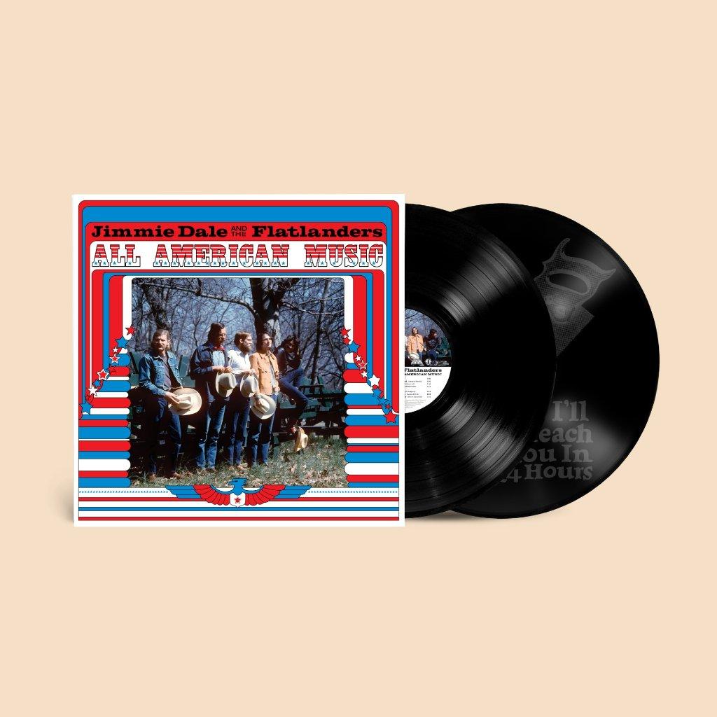 Jimmie Dale and the Flatlanders - All American Music - Double Lp