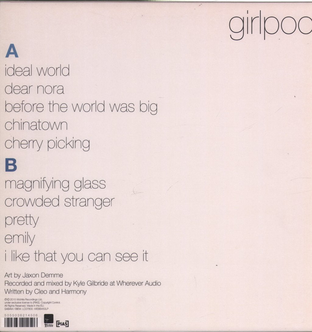Girlpool - Before The World Was Big - Lp