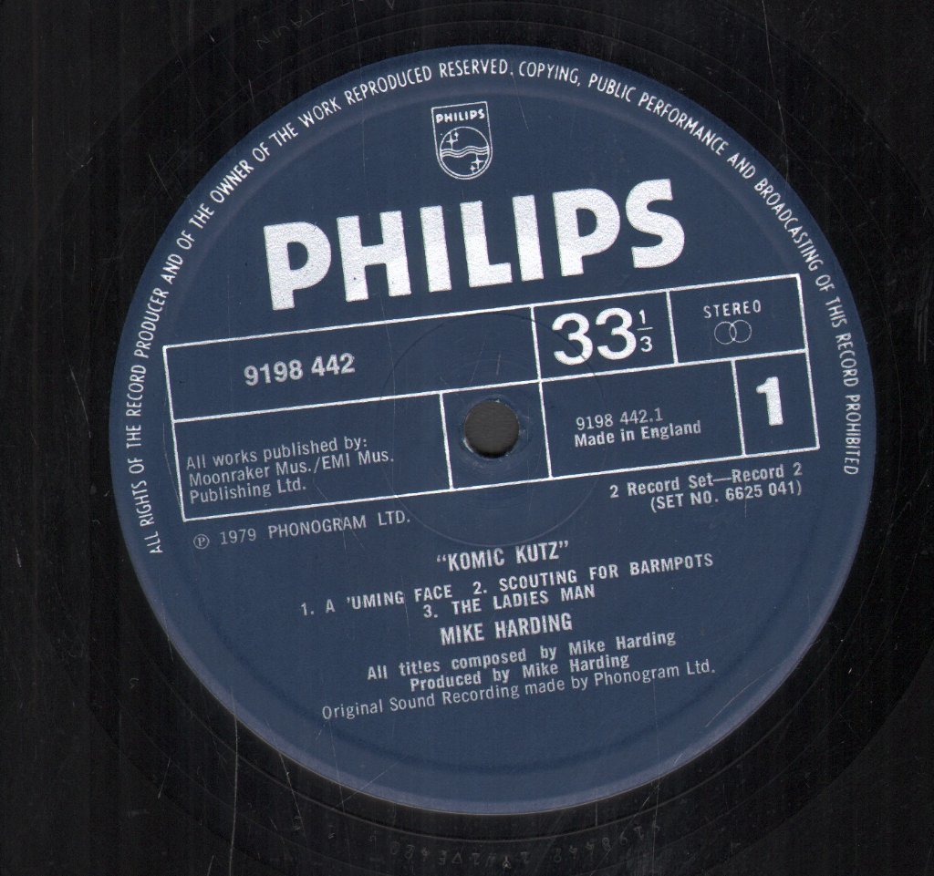 Mike Harding - Komic Kutz - Lp