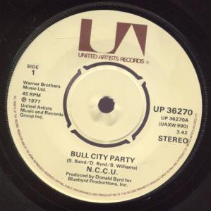 N.c.c.u. - Bull City Party - 7 Inch