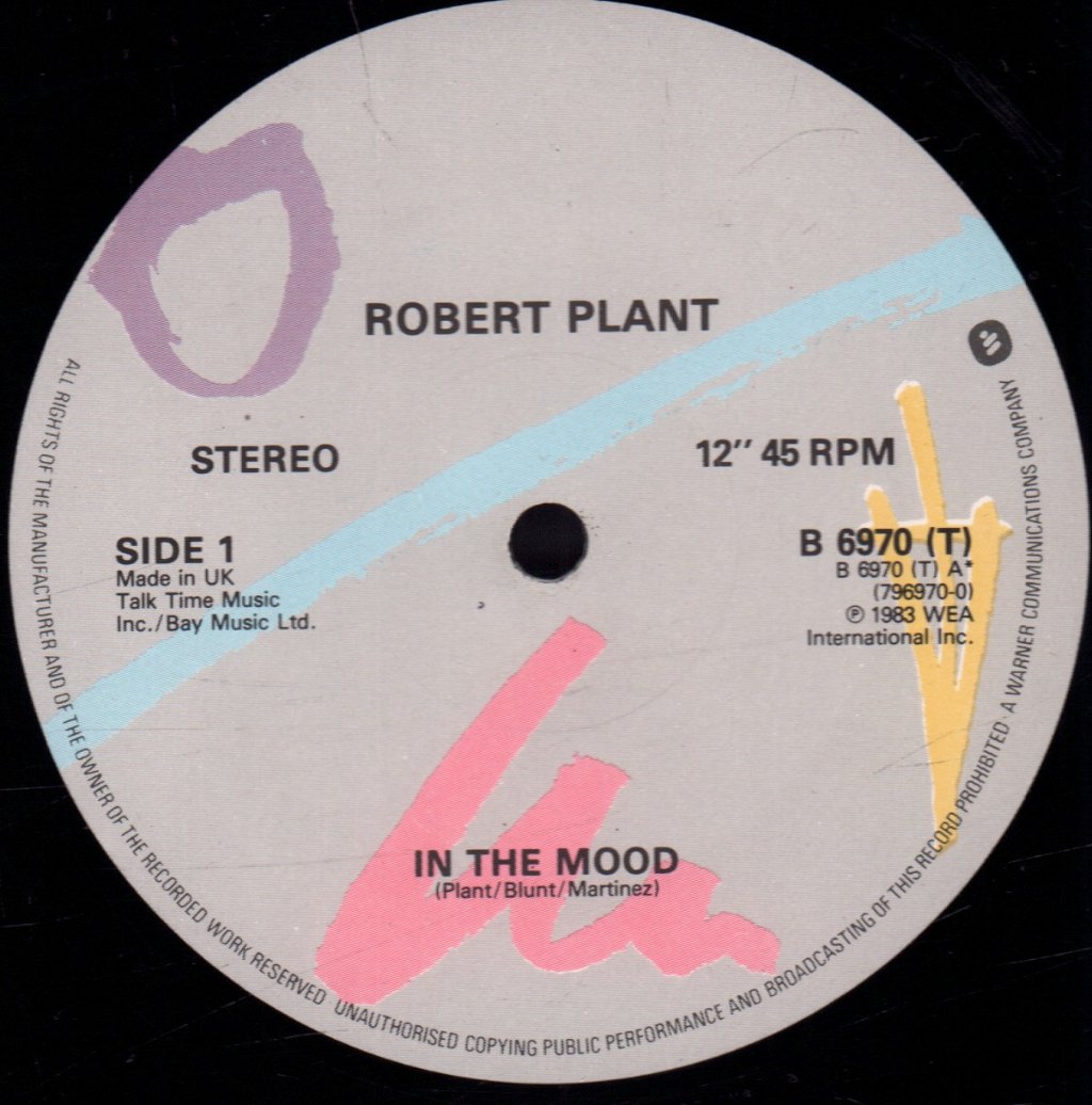 Robert Plant - In The Mood - 12 Inch