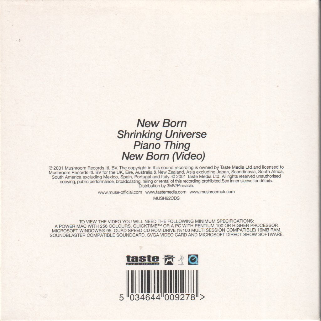 Muse - New Born - Cd