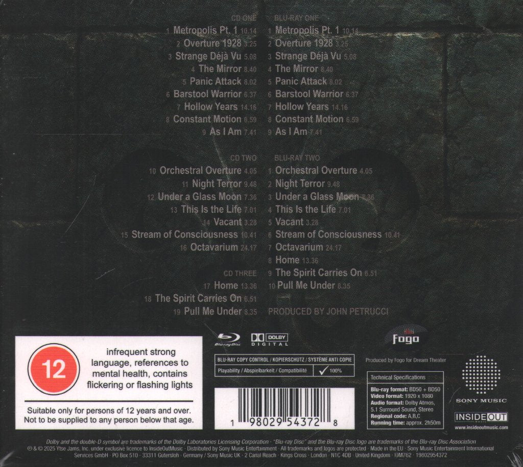 Dream Theater - Quarantieme: Live a Paris - Cd Set