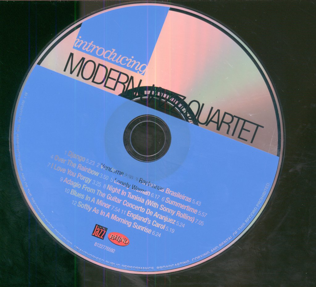 Modern Jazz Quartet - Introducing The Modern Jazz Quartet - Cd