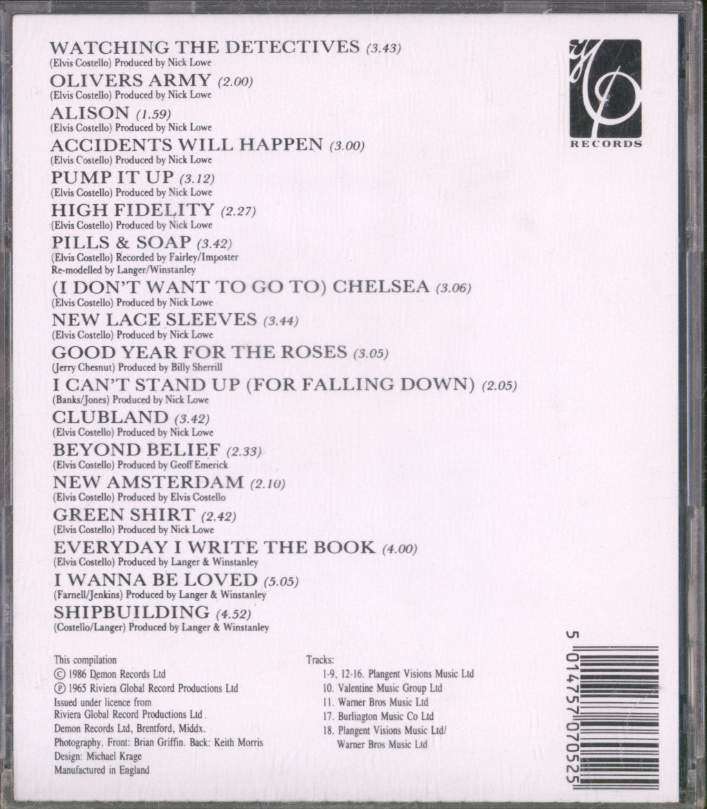 Elvis Costello - Man (The Best Of Elvis Costello) - Cd