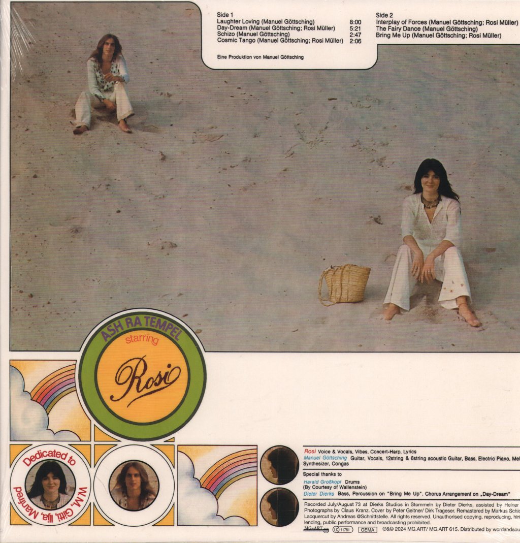 Ash Ra Tempel - Starring Rosi (50th Anniversary Edition) - Lp