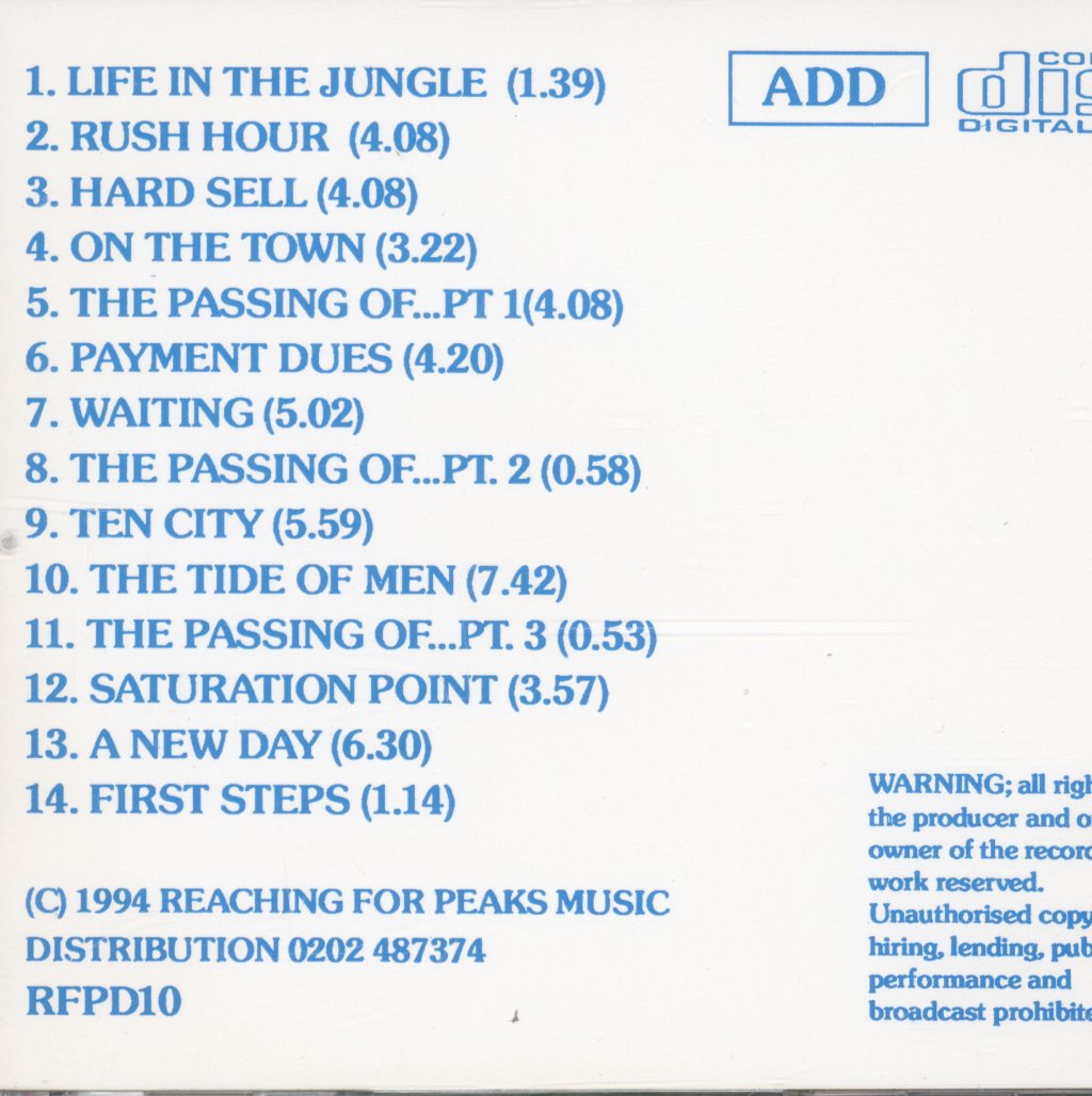 Kevin John Curtis - Living In Ten City - Cd