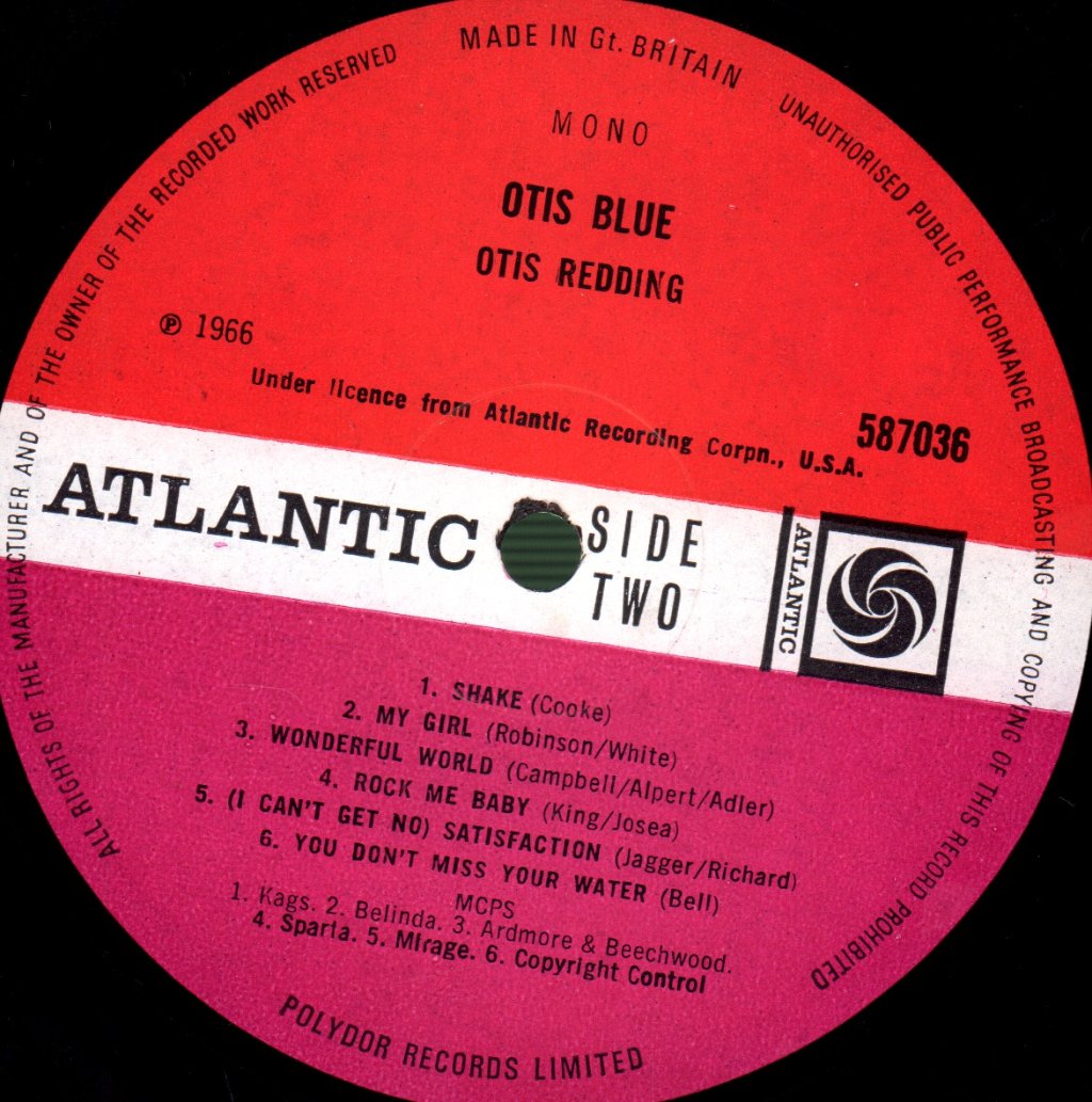 Otis Redding - Otis Blue / Sings Soul - Lp