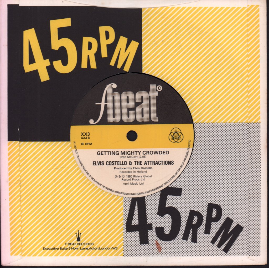 Elvis Costello - High Fidelity - 7 Inch