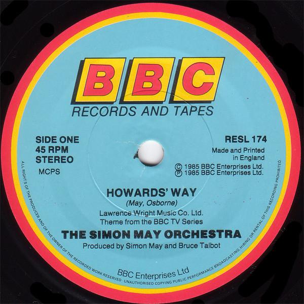 Simon May Orchestra - Howards' Way - 7 Inch