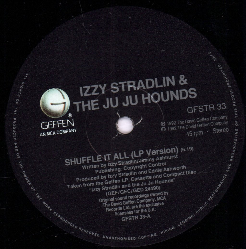 Izzy Stradlin - Shuffle It All - 12 Inch