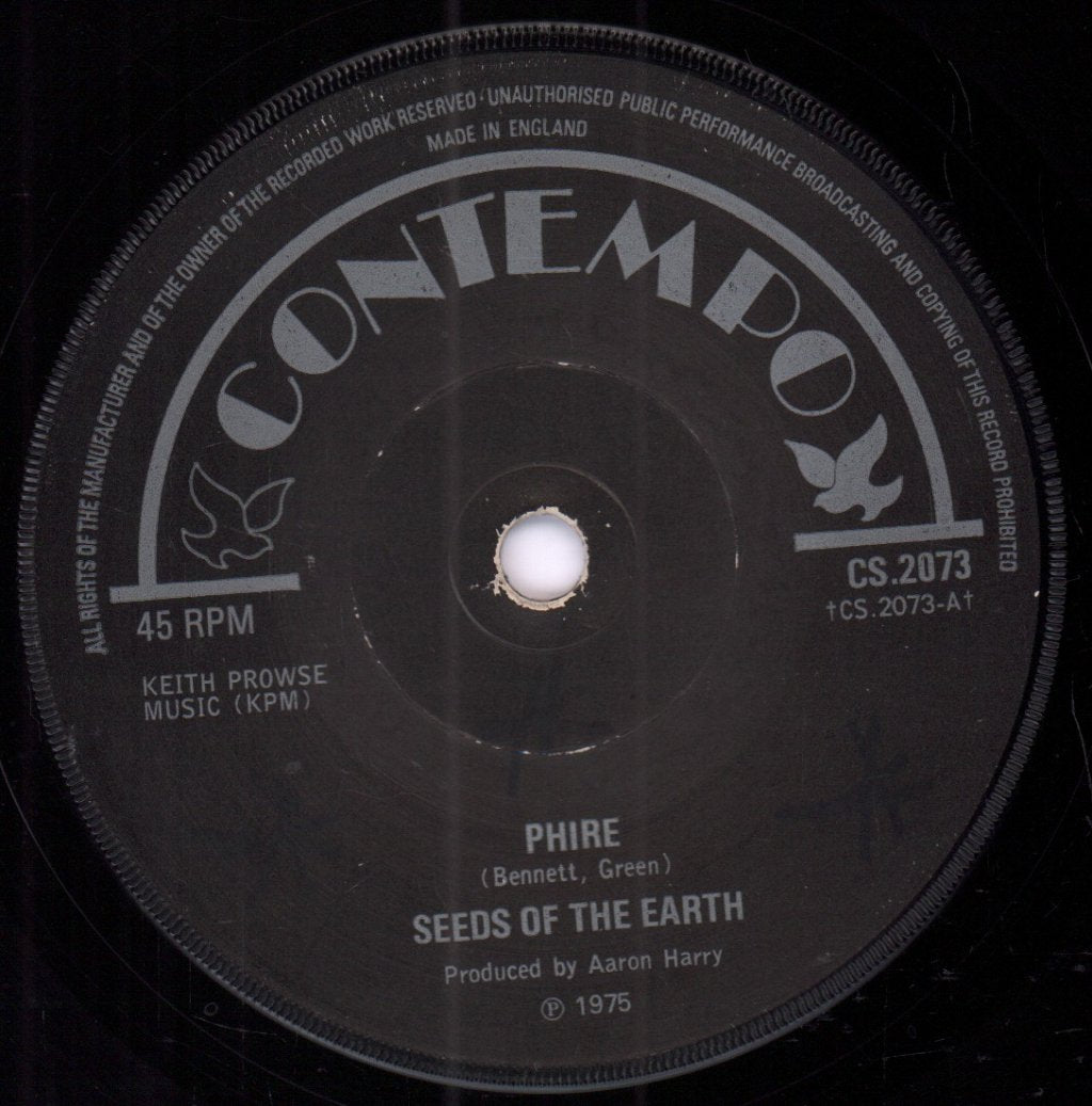 Seeds Of The Earth - Phire - 7 Inch