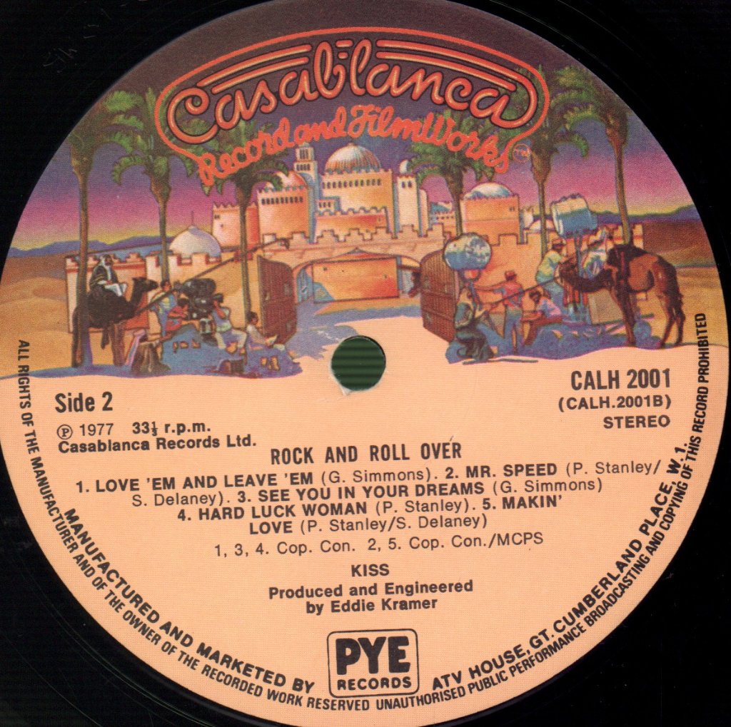 Kiss - Rock And Roll Over - Lp