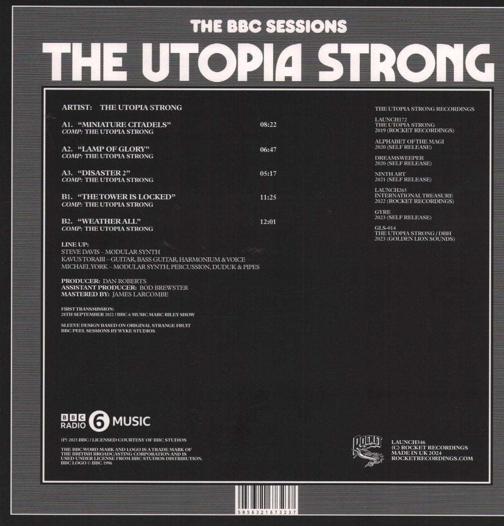 Utopia Strong - BBC Sessions - 12 Inch