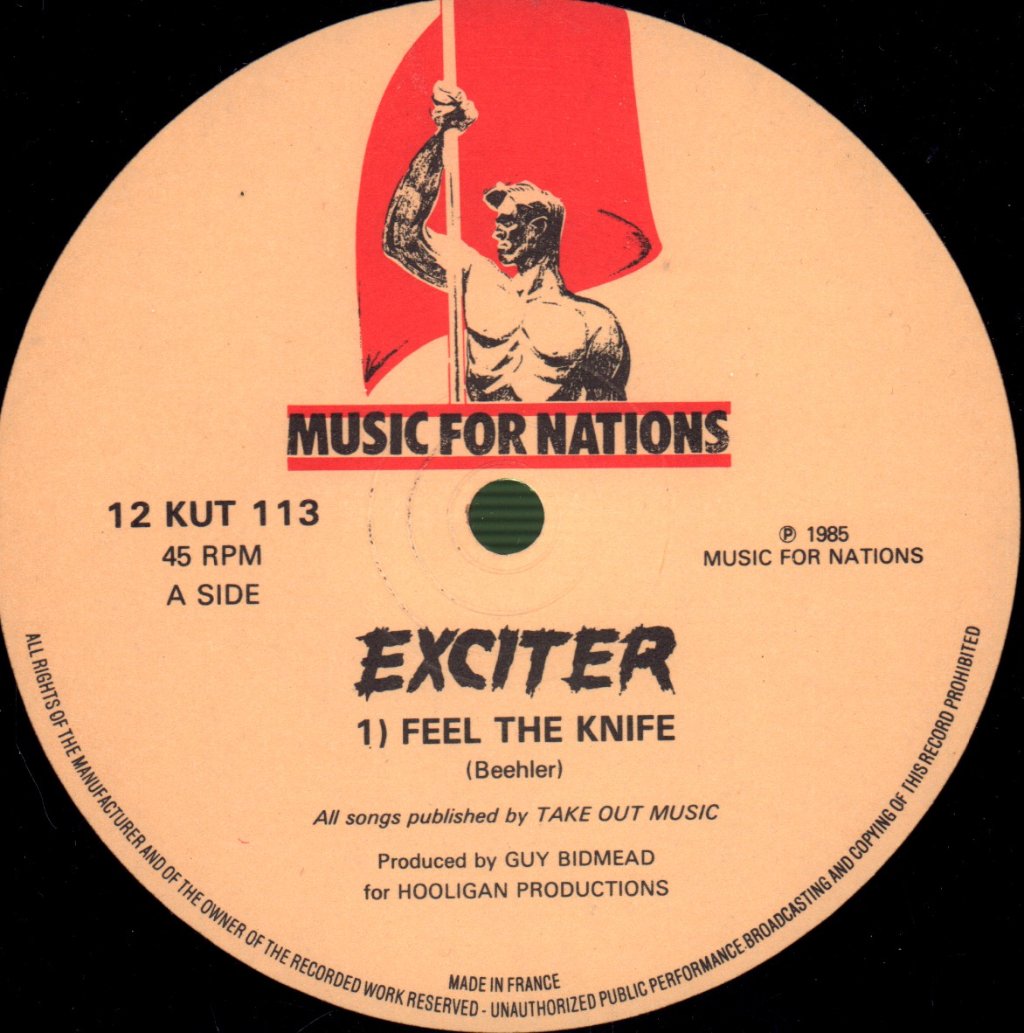 Exciter - Feel The Knife - 12 Inch