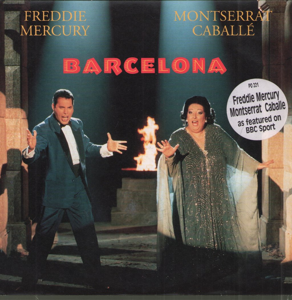 Freddie Mercury And Montserrat Caballe - Barcelona - 7 Inch