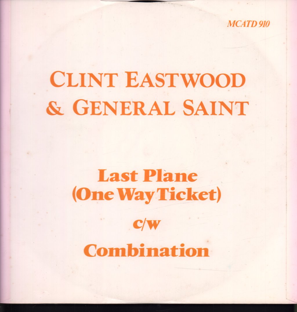 Clint Eastwood And General Saint - Last Plane - 12 Inch